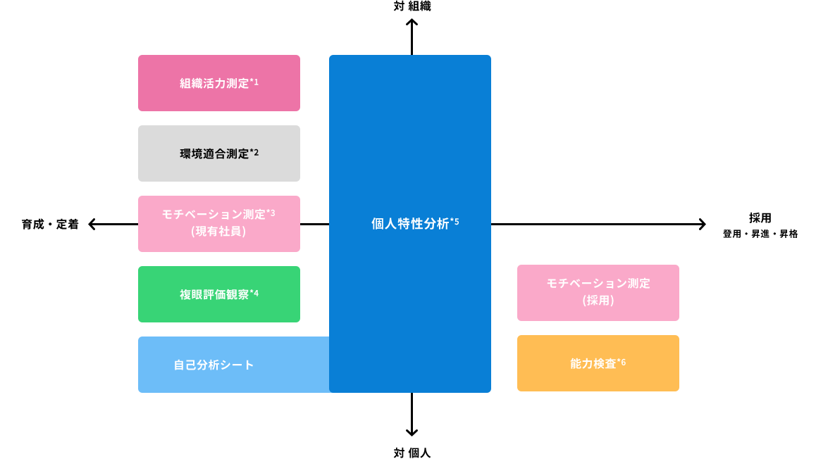 検査項目イメージ図